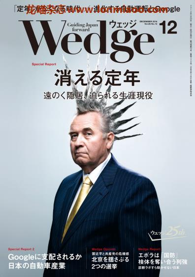 [日本版]Wedge 商业综合信息杂志PDF电子版 2014年12月刊